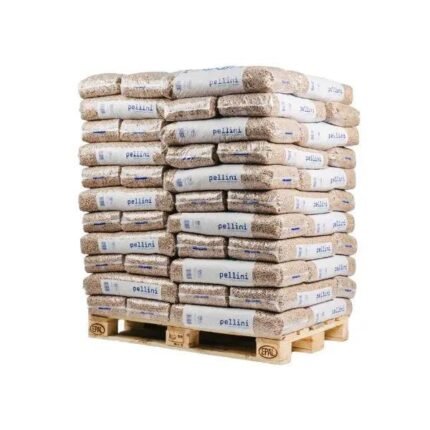 Pellini Holzpellets ENplus A1 – 990 kg (66×15 kg), DINplus & ENplus A1, ≥ 4,6 kWh/kg